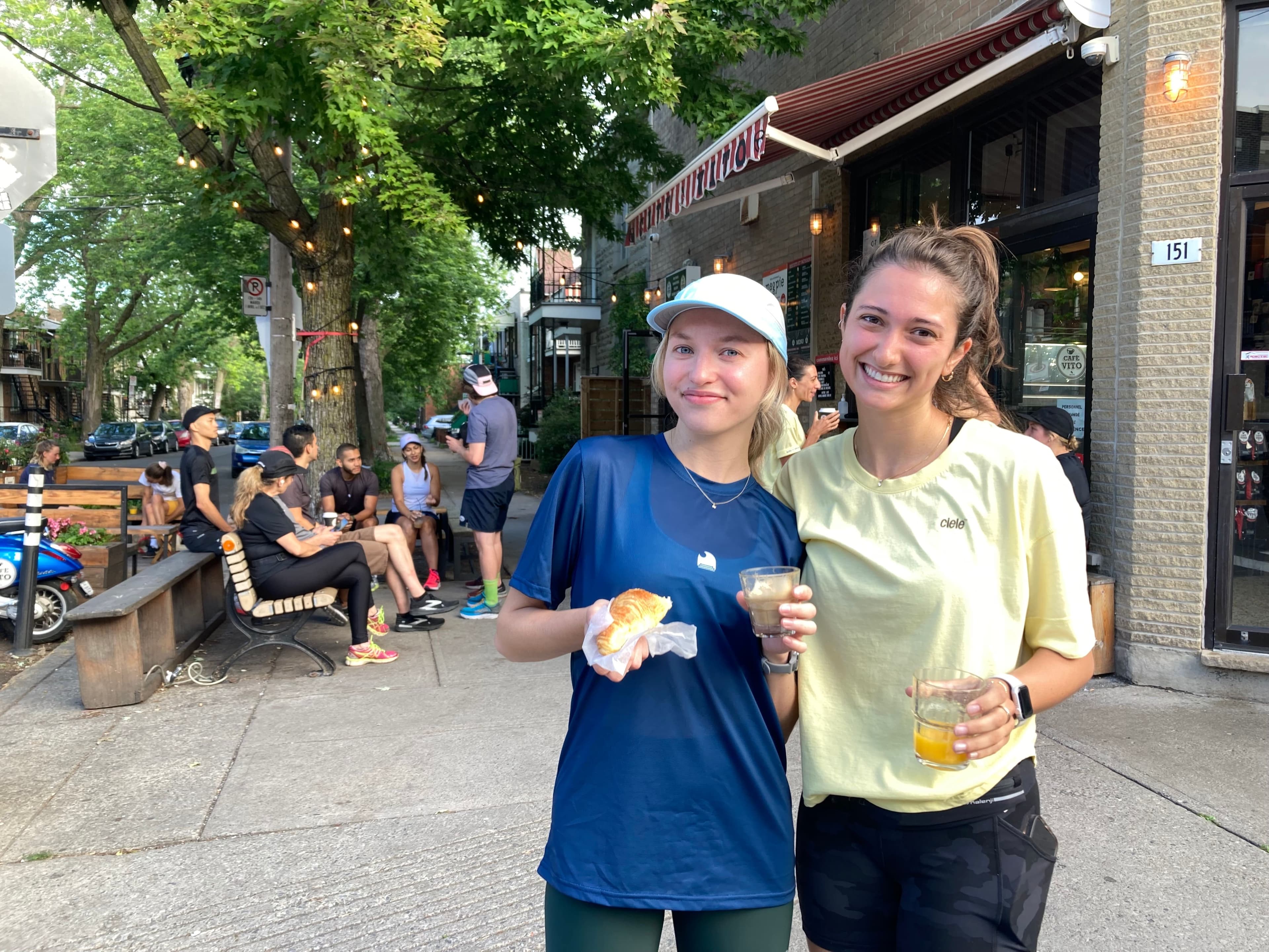 Ariane Gosselin et Victoria Routhier, du 6AM Club à Villeray