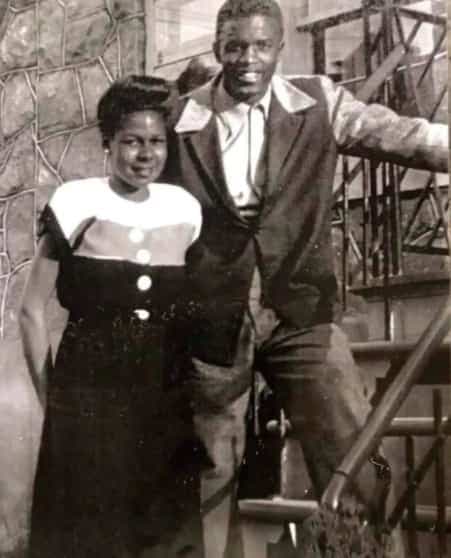 Jackie Robinson et sa femme Rachel