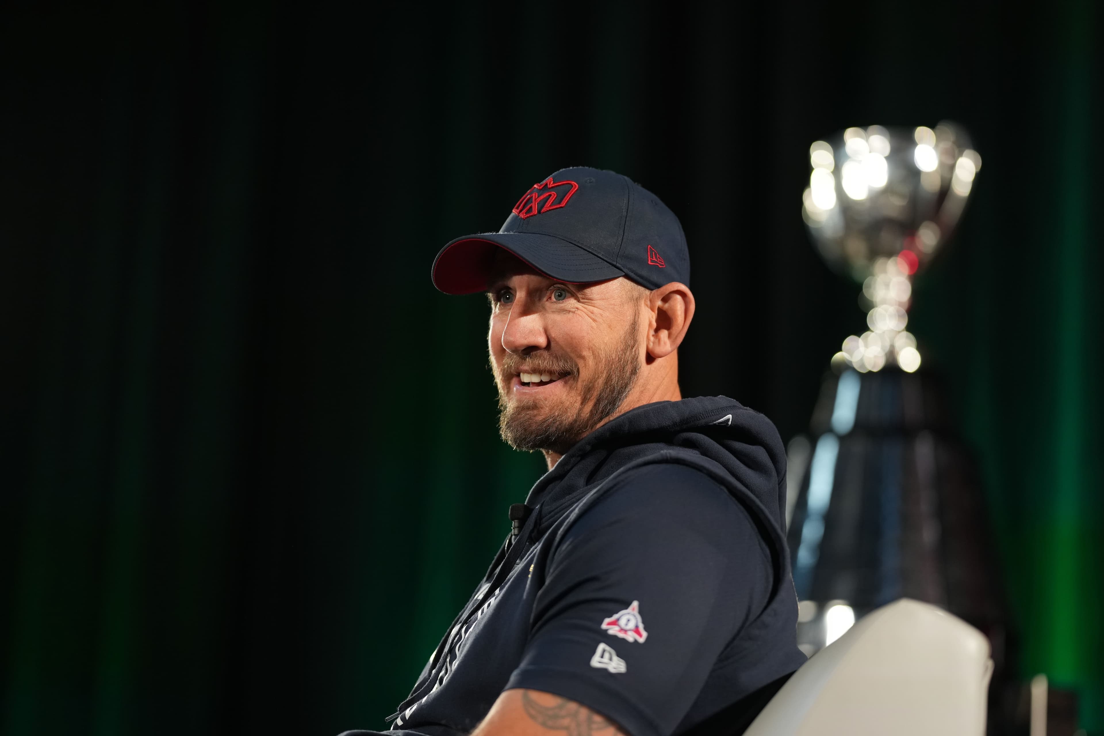 Jason Maas, entraîneur-chef des Alouettes de Montréal.