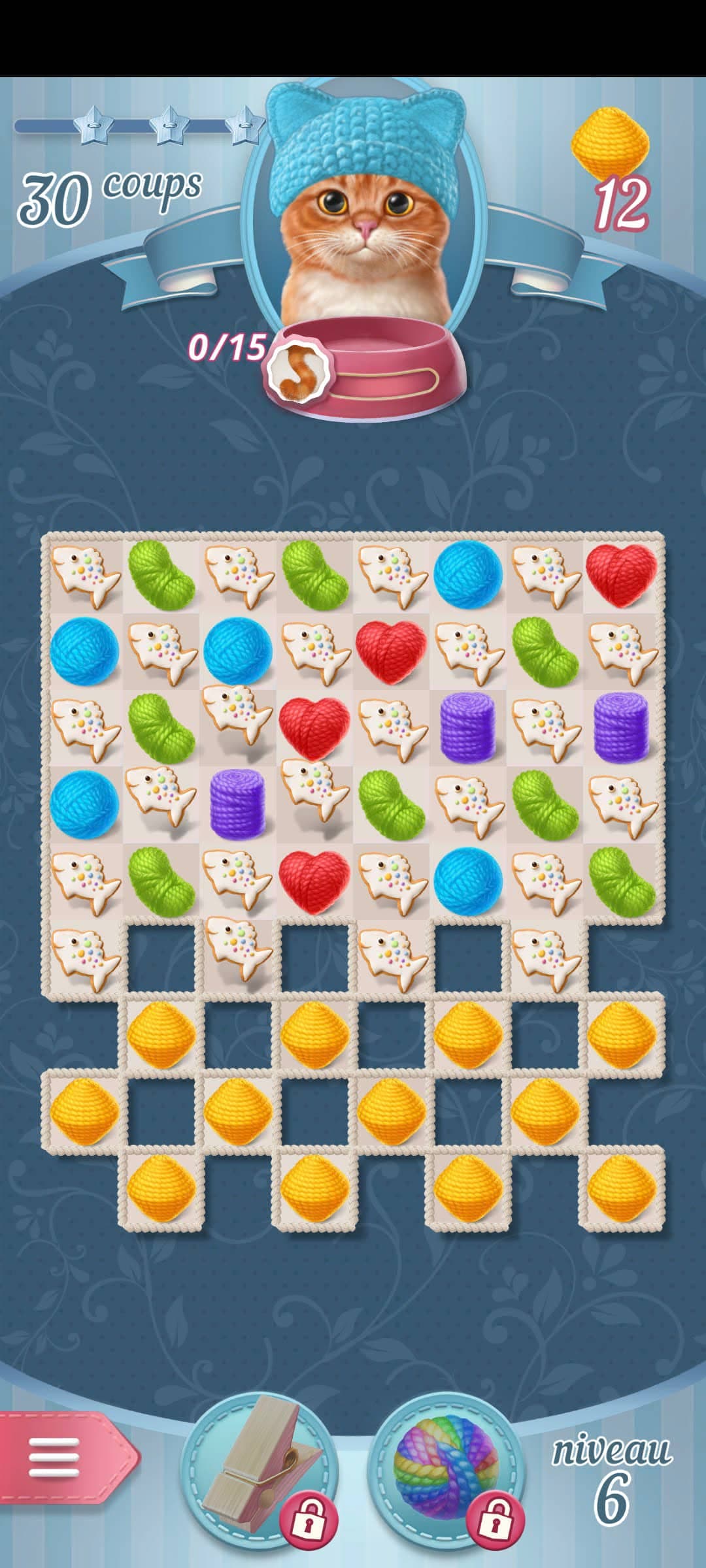 Le jeu mobile Knittens.