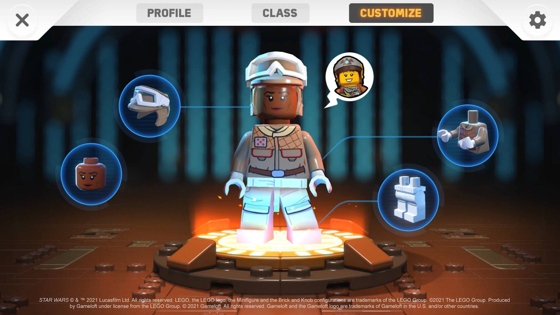 Capture d'écran du jeu Lego Star Wars: Castaways