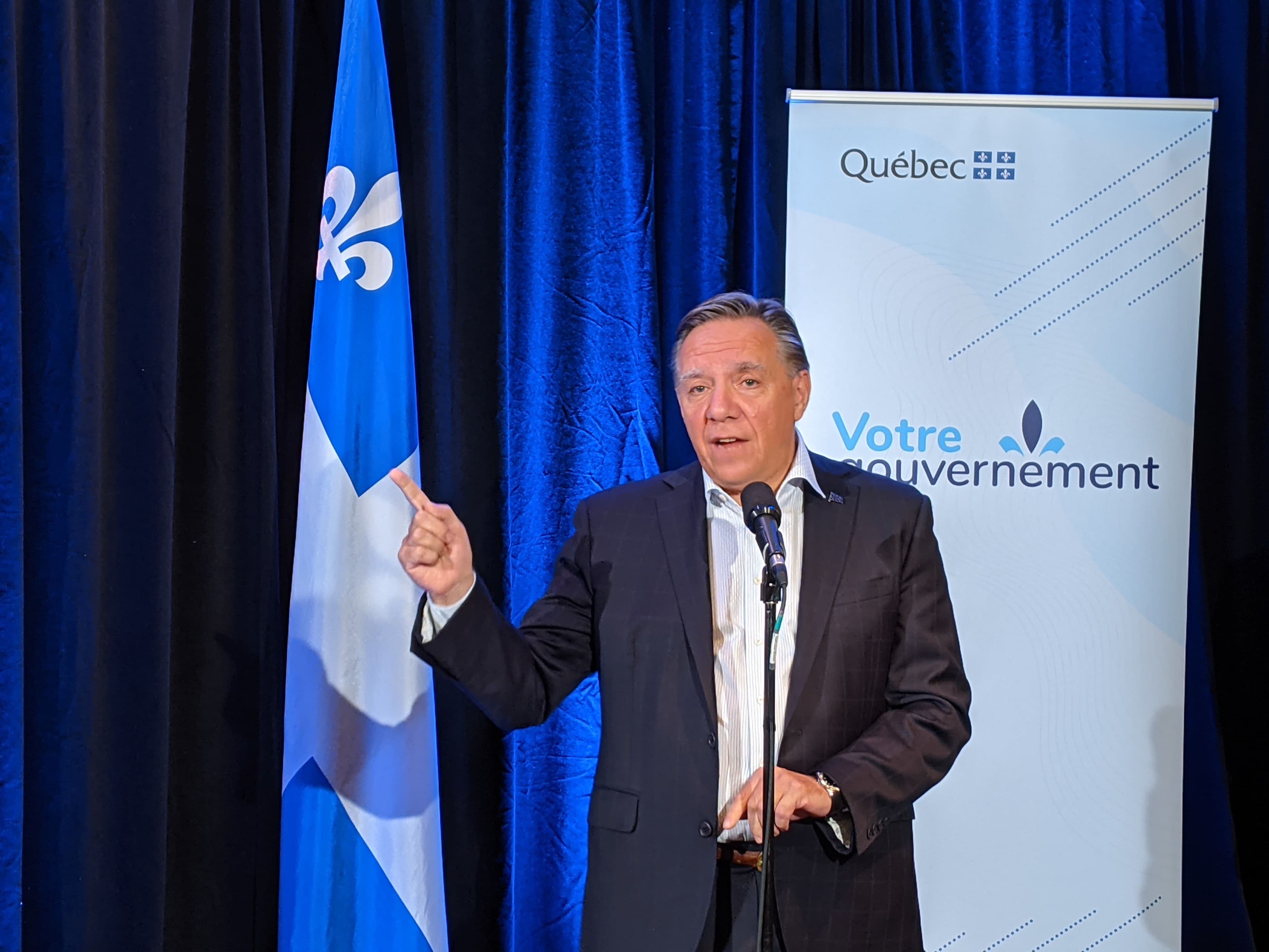 Le premier ministre du Québec, François Legault