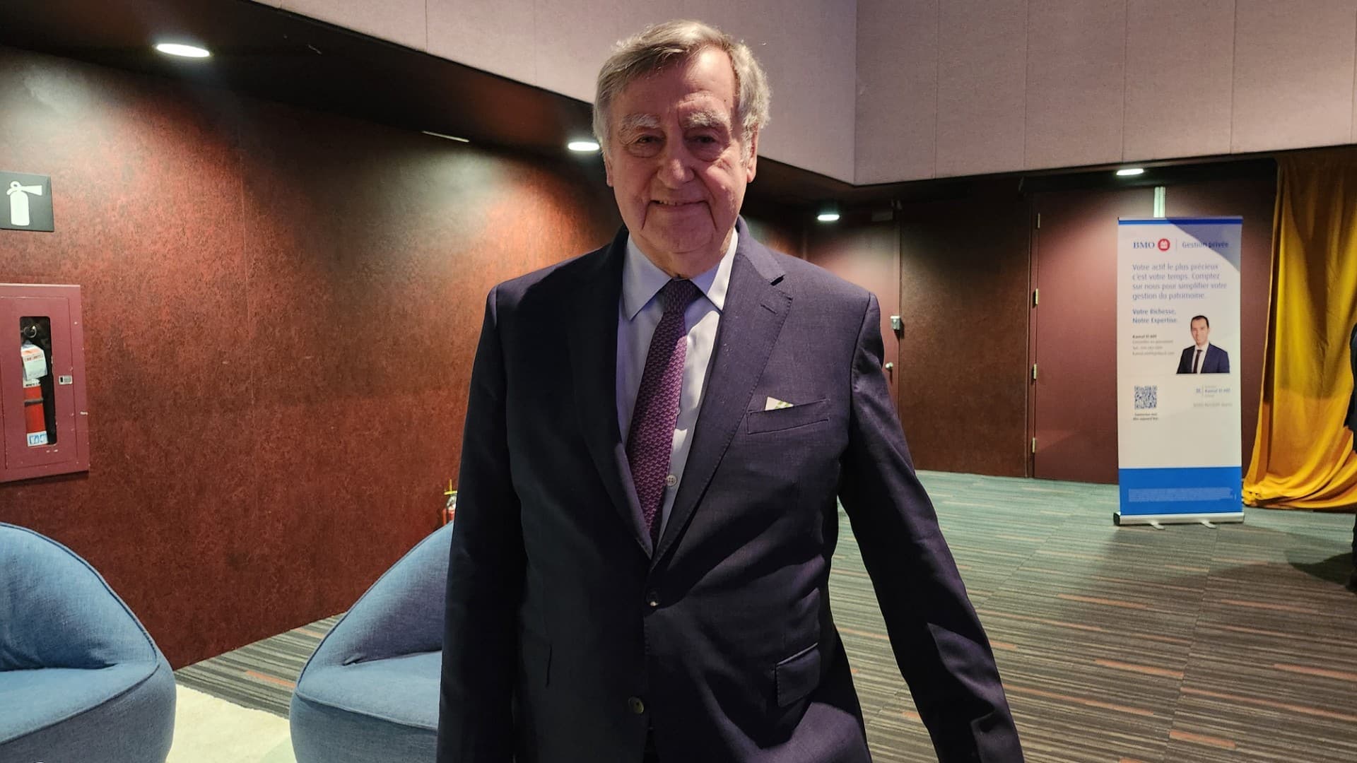 «Le Journal» a rencontré l’ex-premier ministre lors de la cérémonie d’ouverture de la 9e édition du Sommet du repreneuriat, au palais des congrès de Montréal. Photo Francis Halin