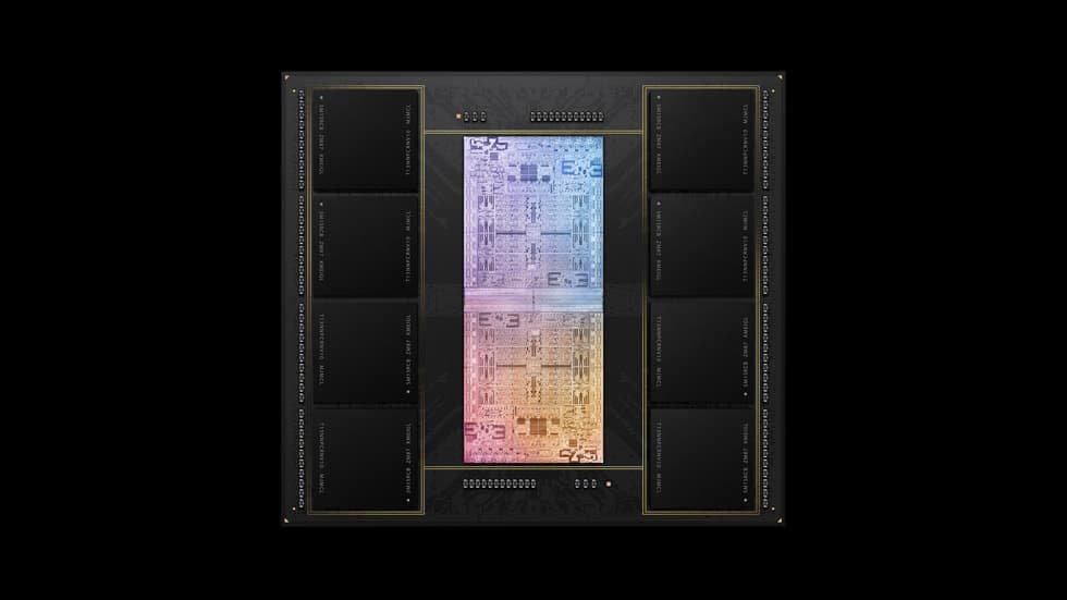 La puce M1 Ultra d’Apple.