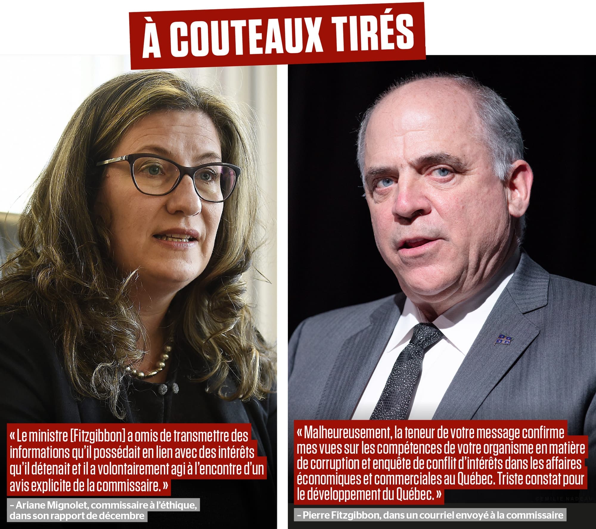 Photos d’archives et courtoisie, Émilie Nadeau