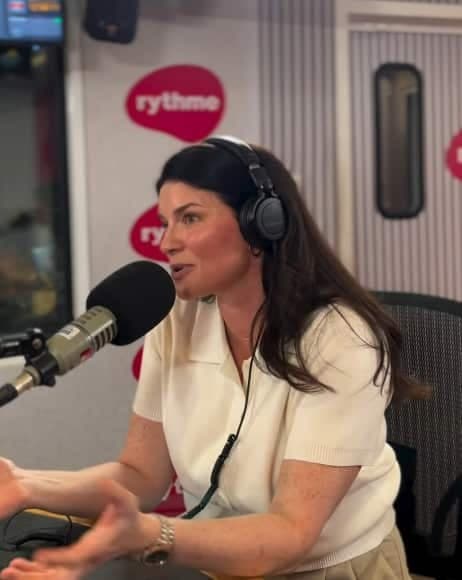Marie-Eve Janvier était de retour mercredi à son émission «Filles du lunch», qu’elle a quittée il y a sept mois pour prendre une pause professionnelle.