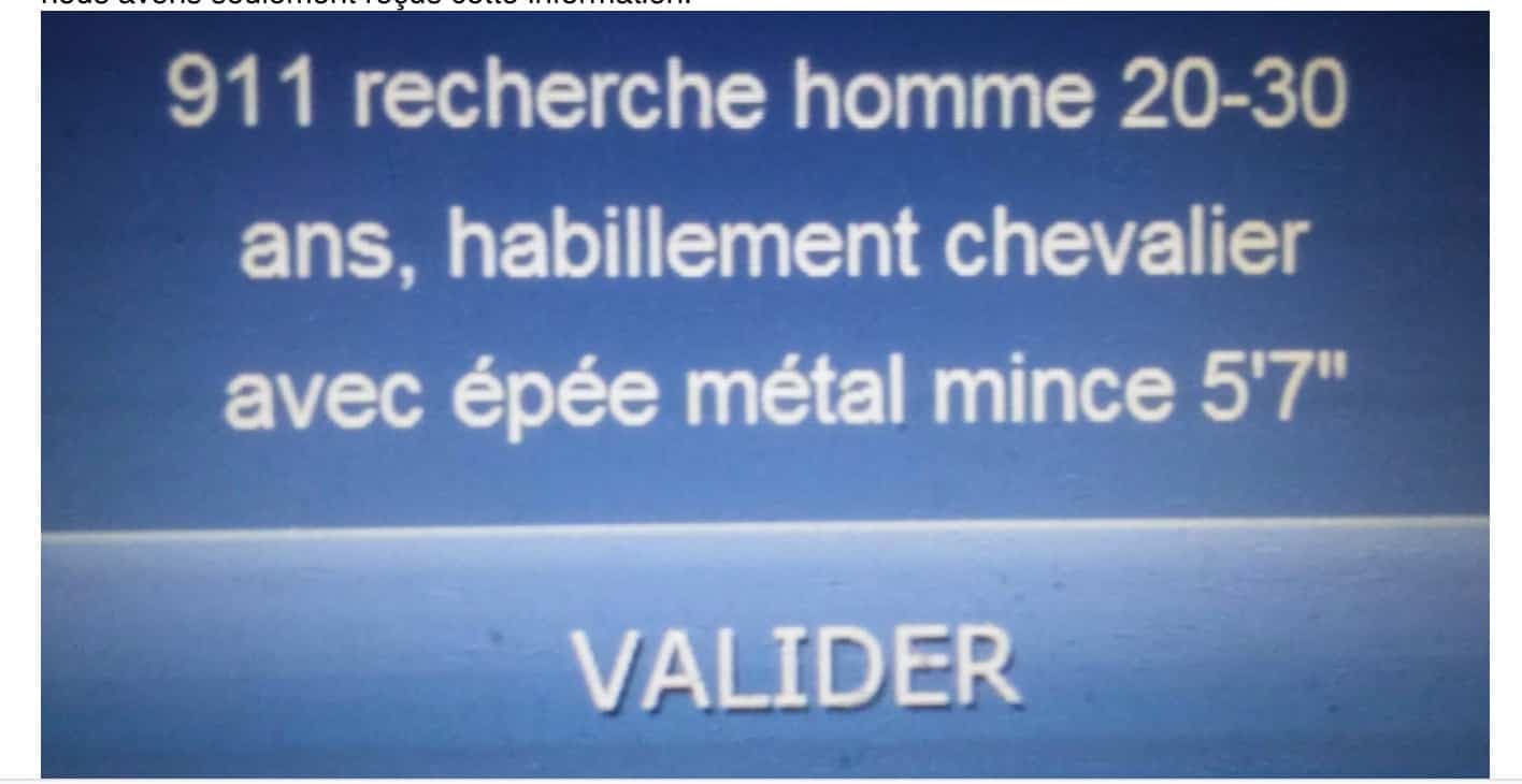 Le message expédié samedi soir aux chauffeurs des bus du RTC.