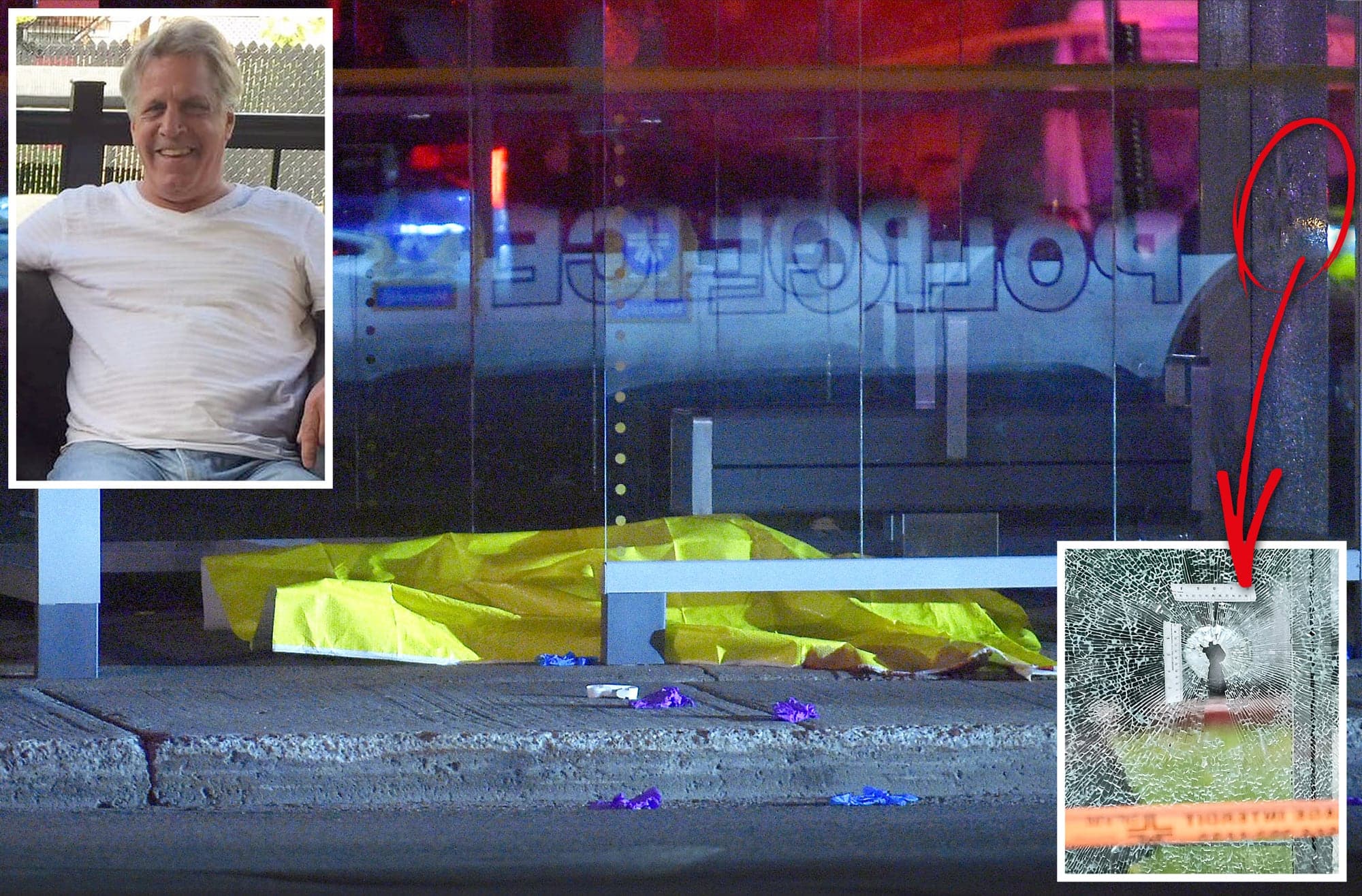 La première victime, André Fernand Lemieux (mortaise) a été retrouvée dans un abribus du boulevard Jules-Poitras dans l’arrondissement Saint-Laurent, à Montréal.