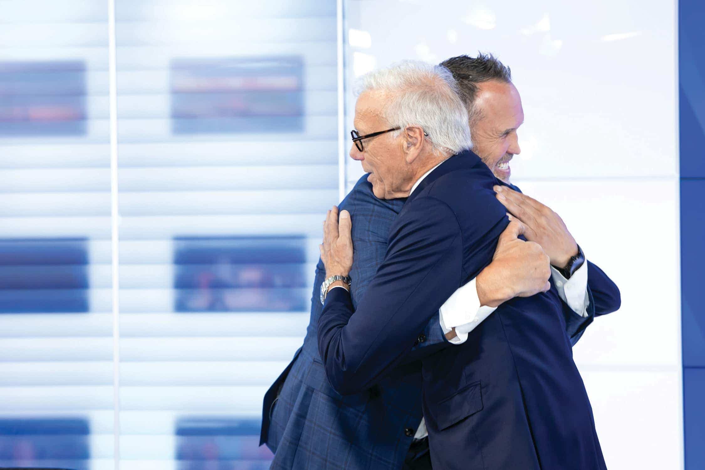 Dave Morissette a eu de bons mots bien sentis pour le chef d’antenne avec qui il a eu l’honneur de travailler.