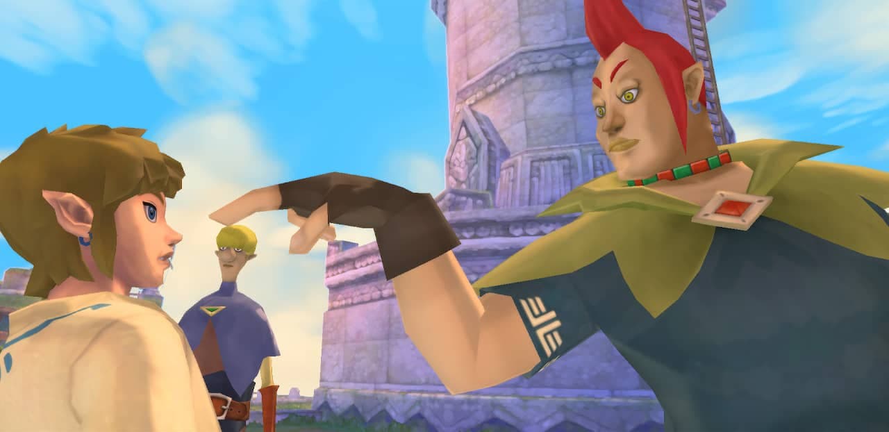 Hergo (Groose) et Link, éternel conflit