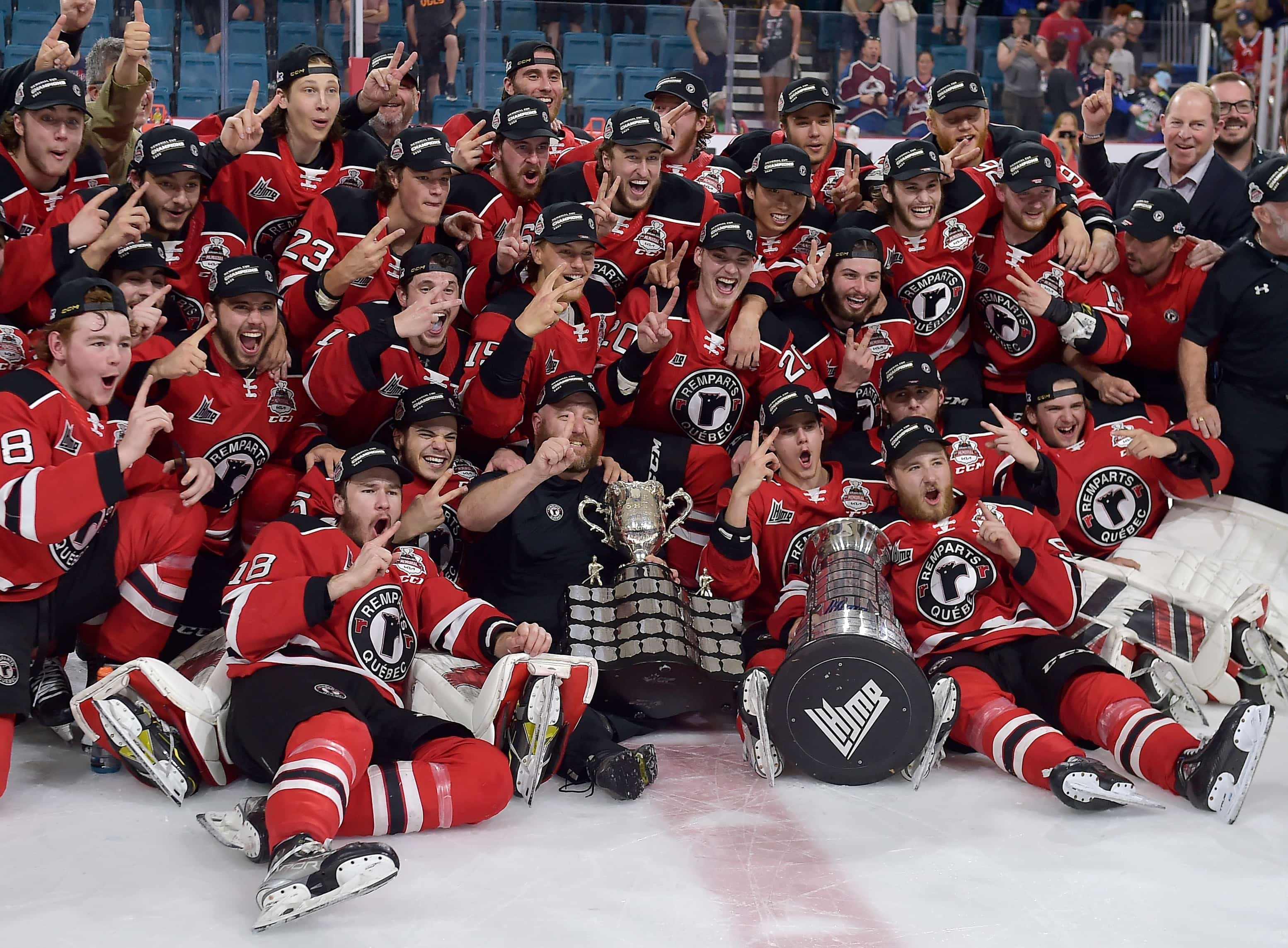 L'édition 2022-2023 des Remparts de Québec restera à jamais gravée dans l'histoire du hockey junior canadien.