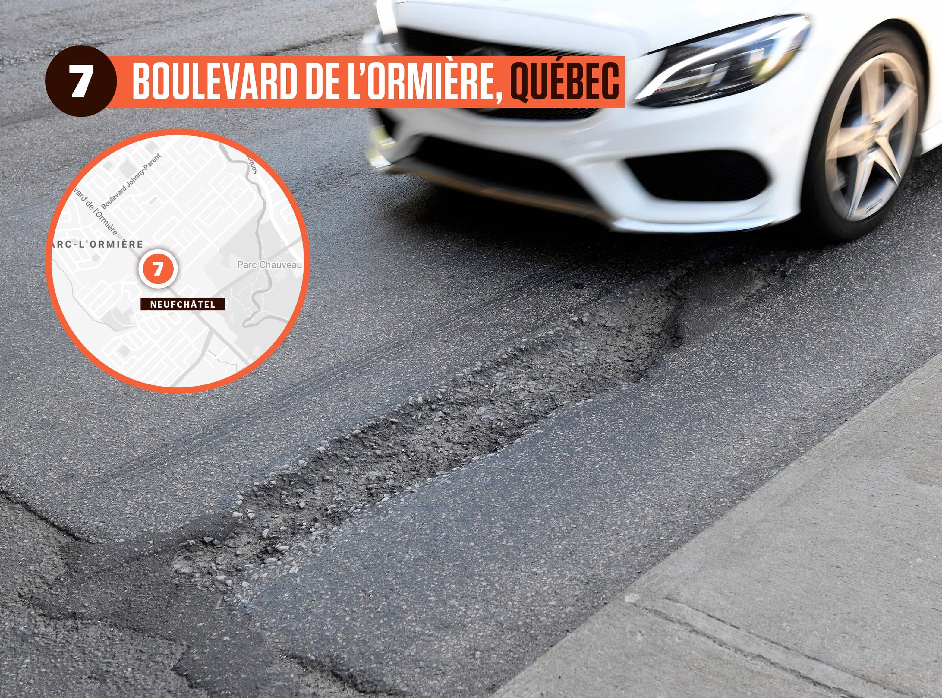 Le boulevard de l’Ormière, à Québec, date du Régime français, selon la Commission de toponymie du Québec. L’a-t-on rénové depuis ?!