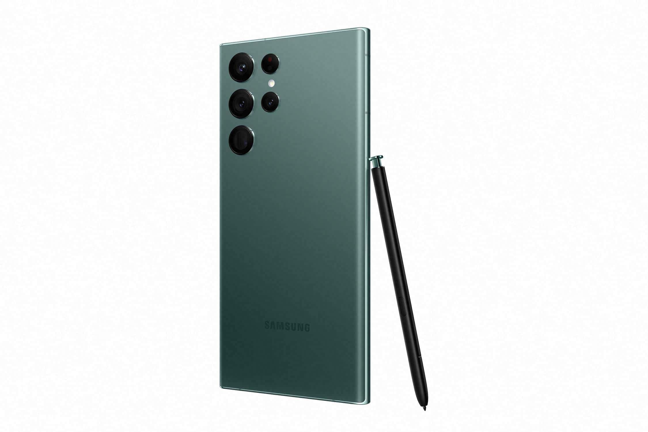 Le Samsung Galaxy S22 Ultra récupère le stylet S-Pen de la défunte gamme Galaxy Note.