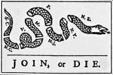Dessin de Benjamin Franklin en 1754.