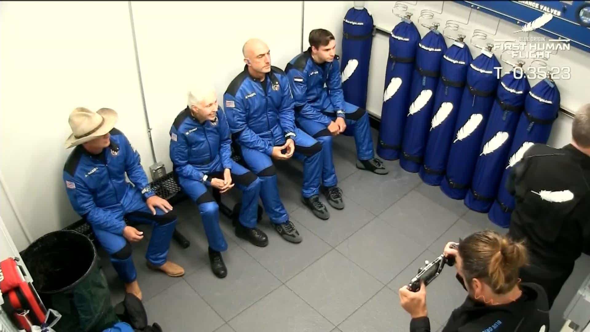 Capture d'écran, Blue Origin