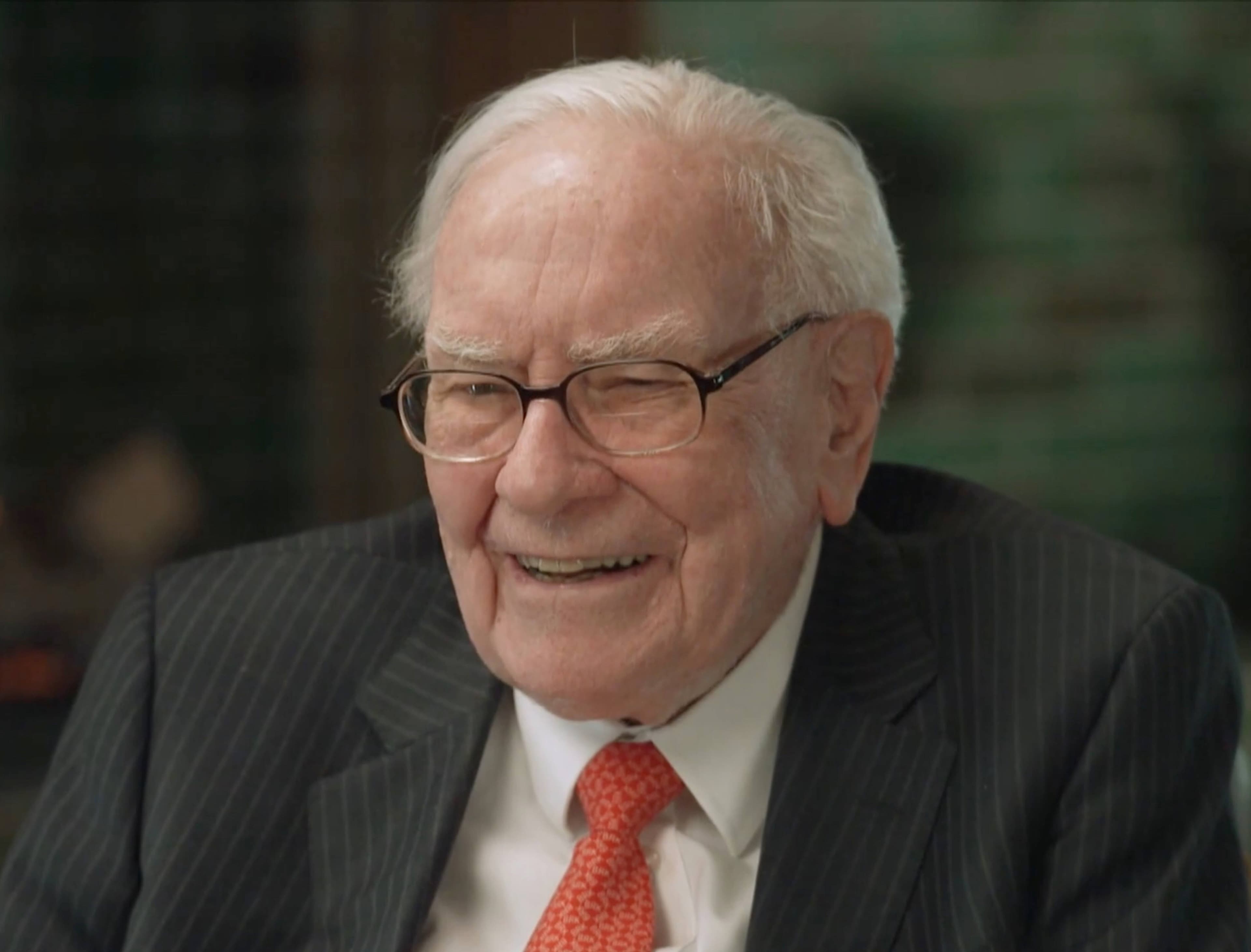 Warren Buffet lors d'une entrevue récemment accordée au réseau américain CBC.