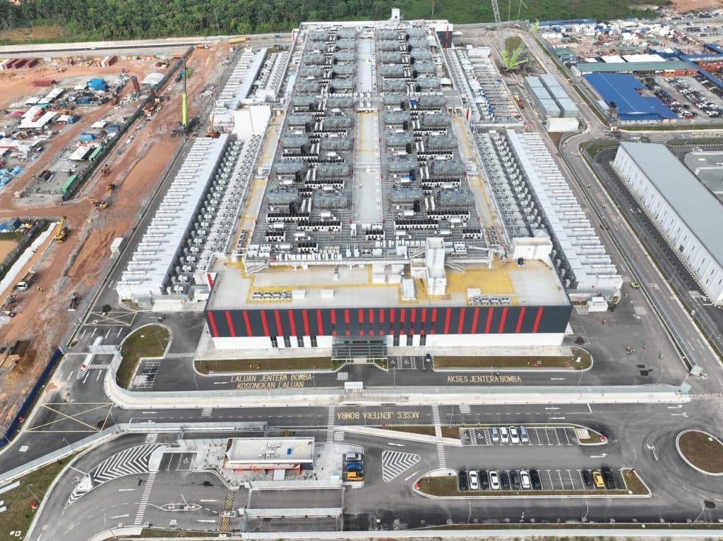 Un centre de données de Yondr en Malaisie.