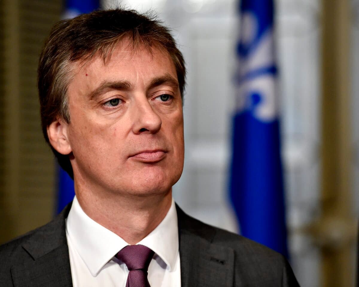 Le chef intérimaire du PLQ, Marc Tanguay