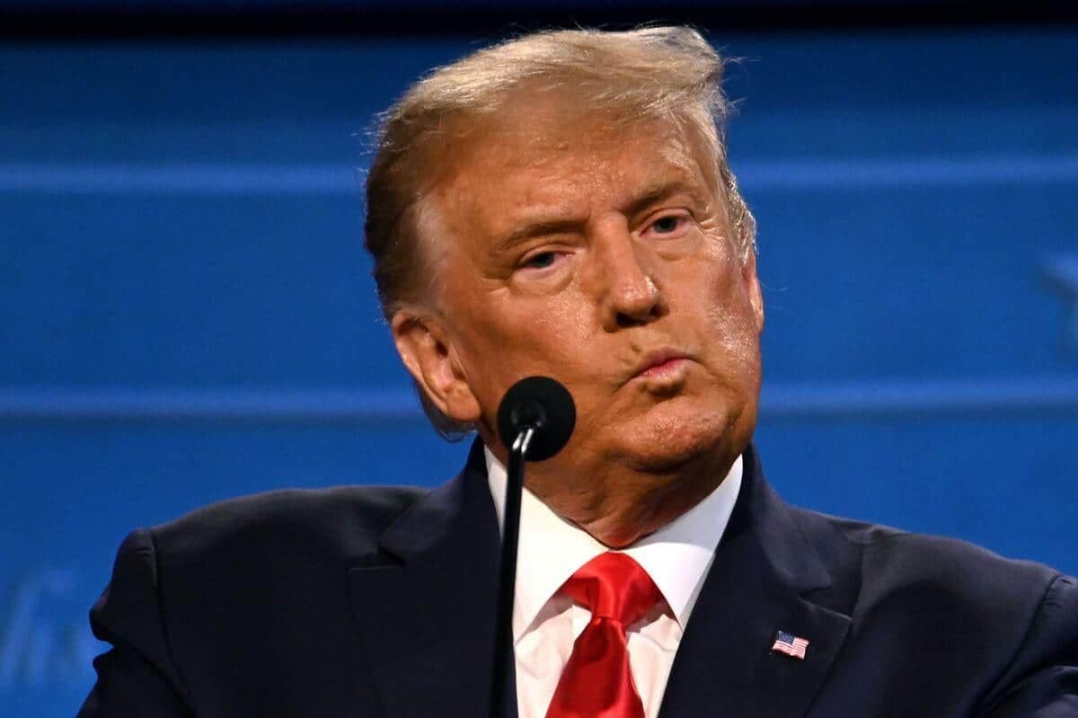 Le président des États-Unis, Donald Trump