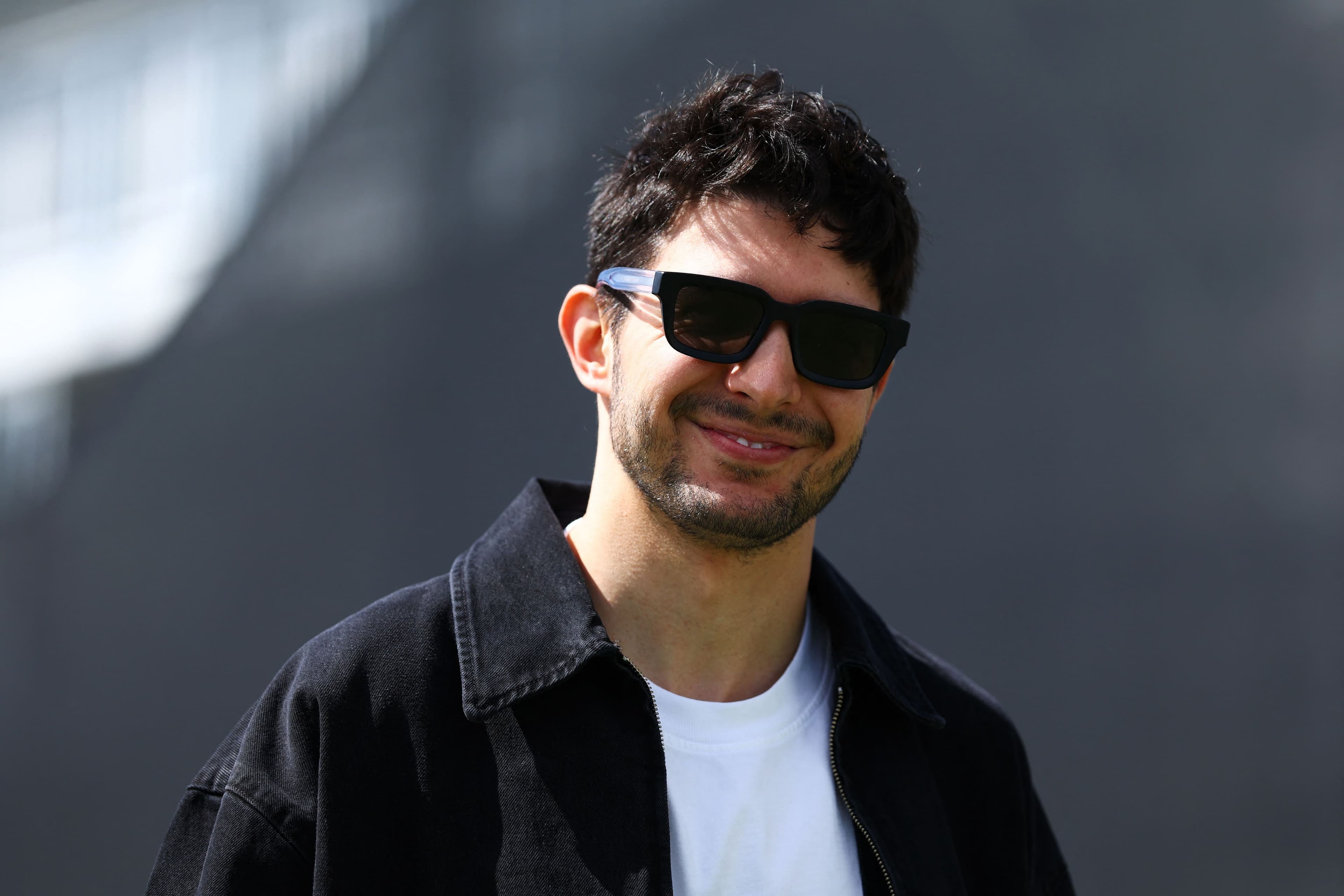 Esteban Ocon dans les paddocks de Montréal.