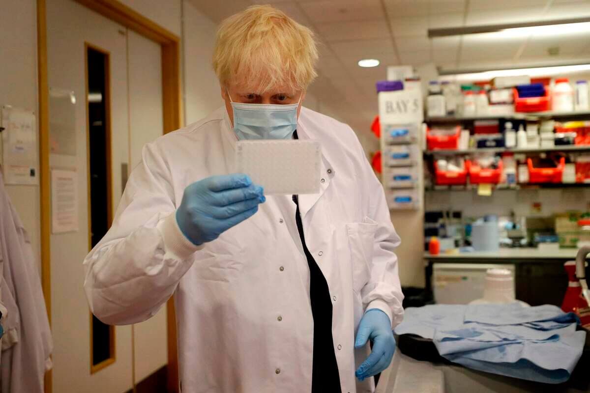 Boris Johnson, premier ministre du Royaume-Uni