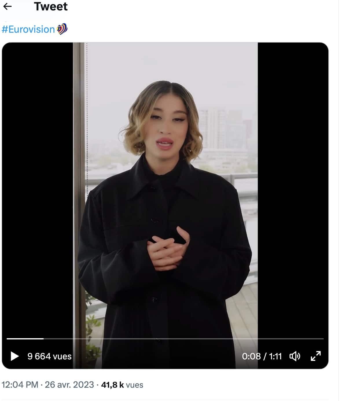 Capture d'écran Twitter, LaZarra