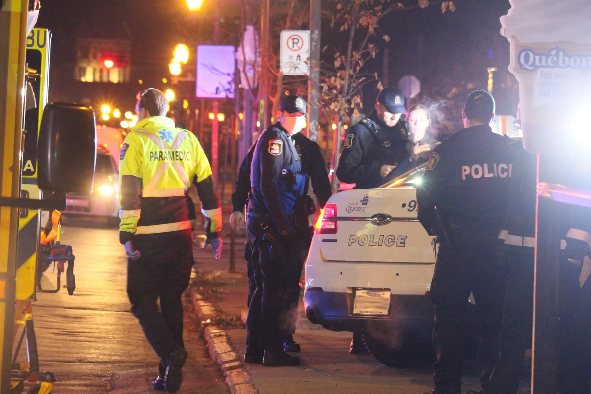 Le suspect a été arrêté dans la nuit de samedi à dimanche par les policiers de Québec.