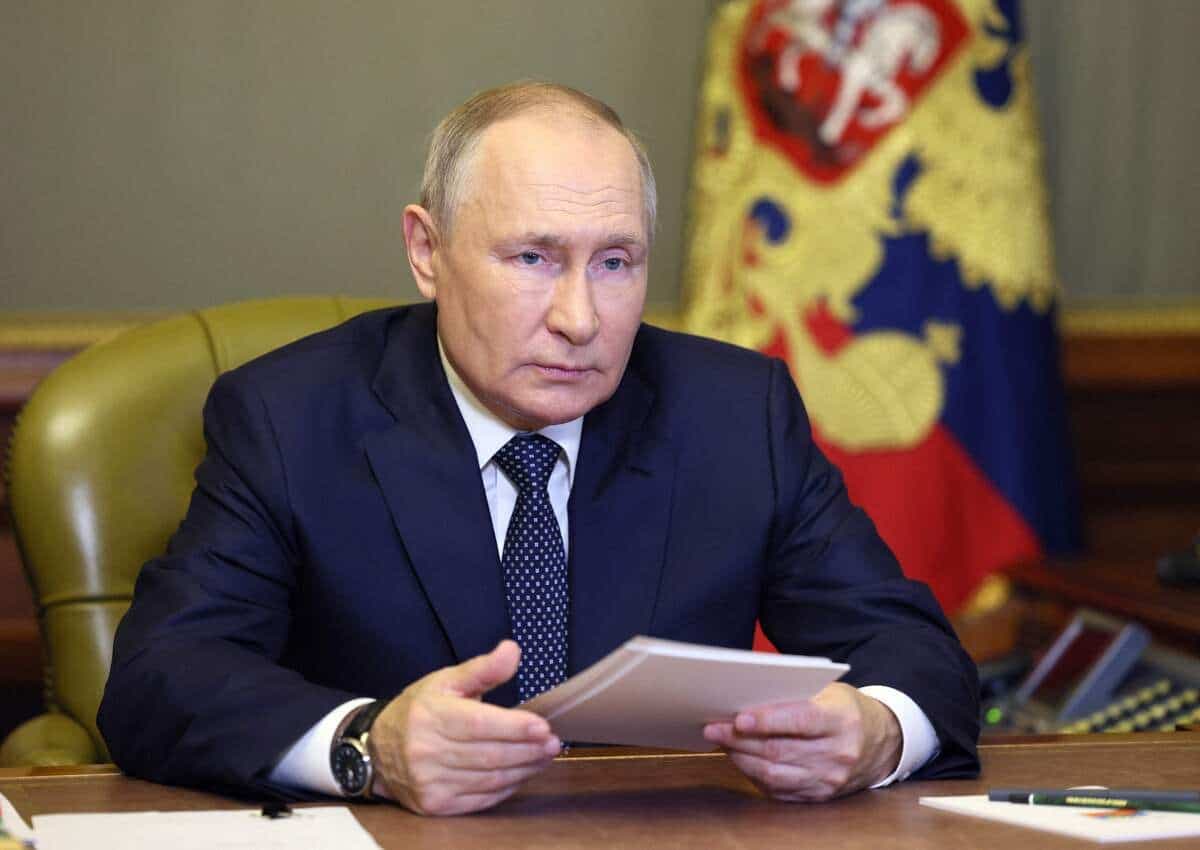 Le président russe Vladimir Poutine