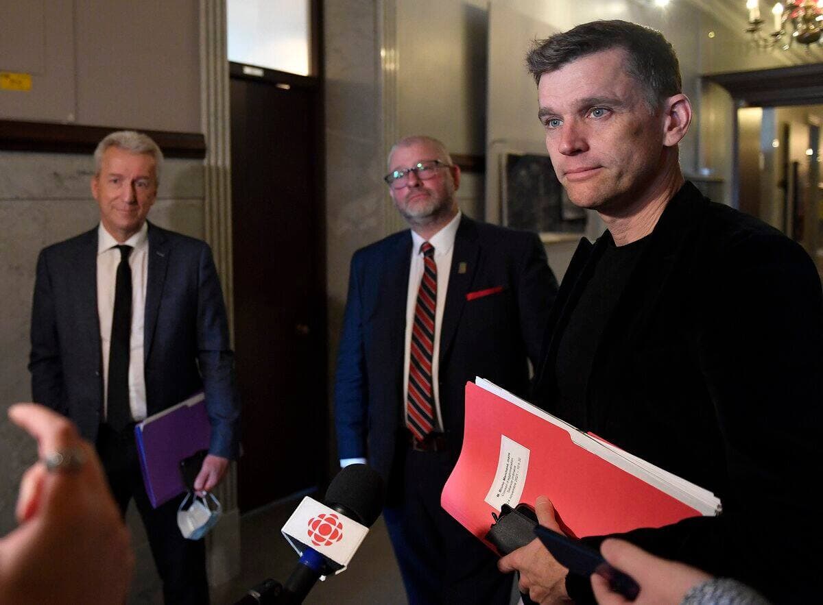 Le maire de Québec, Bruno Marchand, a rencontré, mercredi matin, ses homologues Gaétan Pageau et Sylvain Juneau, maires de L’Ancienne-Lorette et de Saint-Augustin-de-Desmaures.