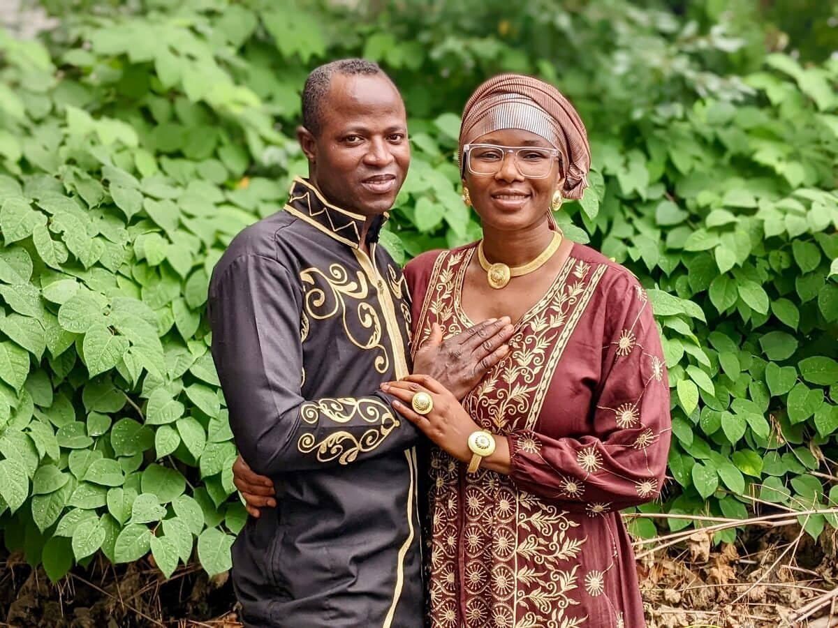 Kaba Keita et sa femme, Doussou Koulibaly