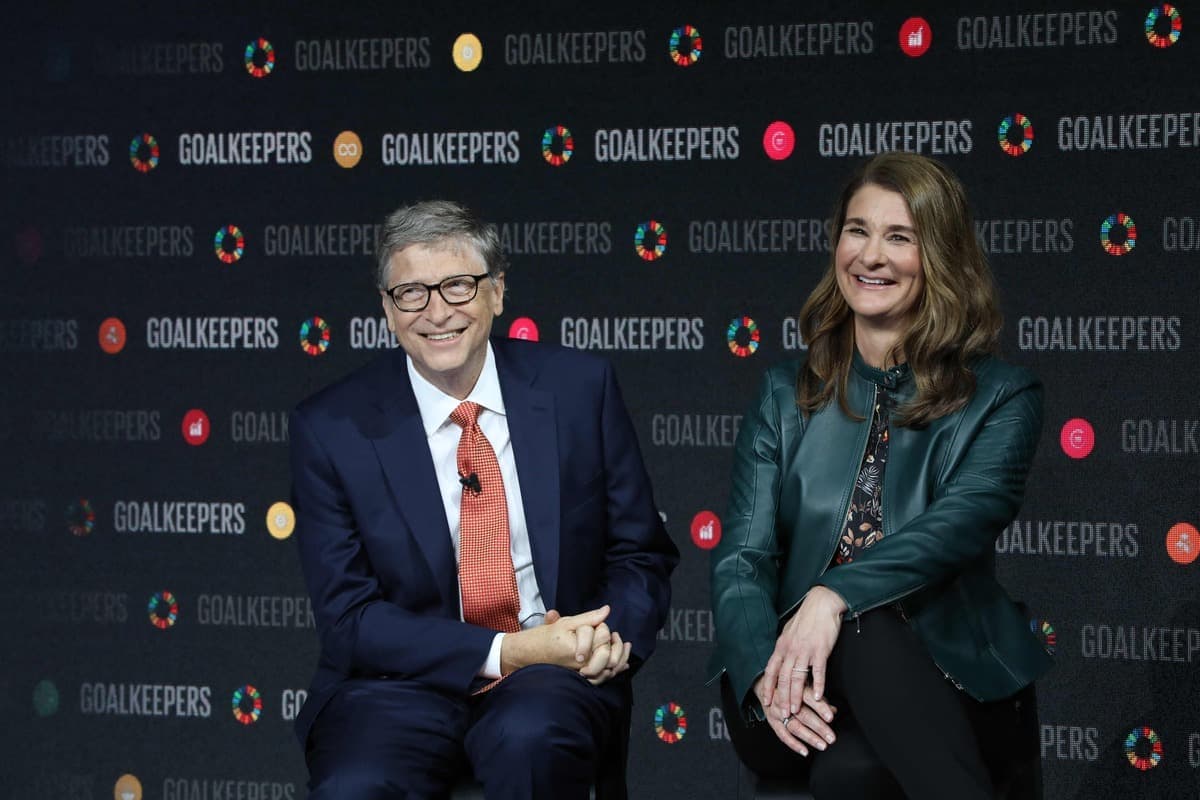Bill et Melinda Gates.