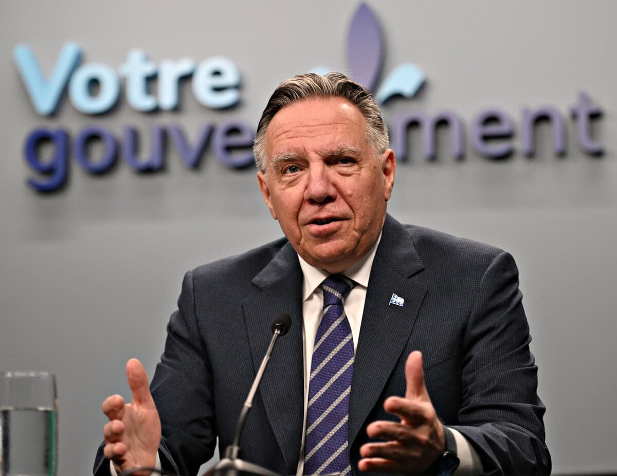 Le premier ministre du Québec, François Legault.