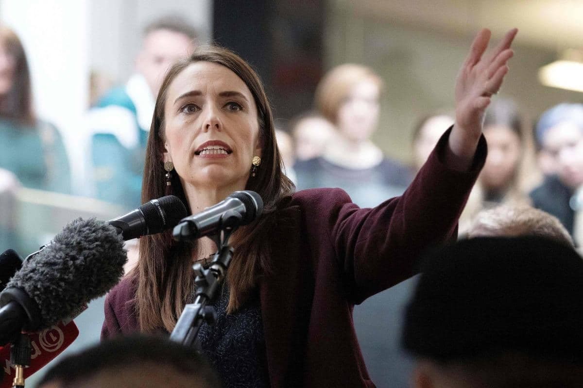 La première ministre de la Nouvelle-Zélande, Jacinda Ardern