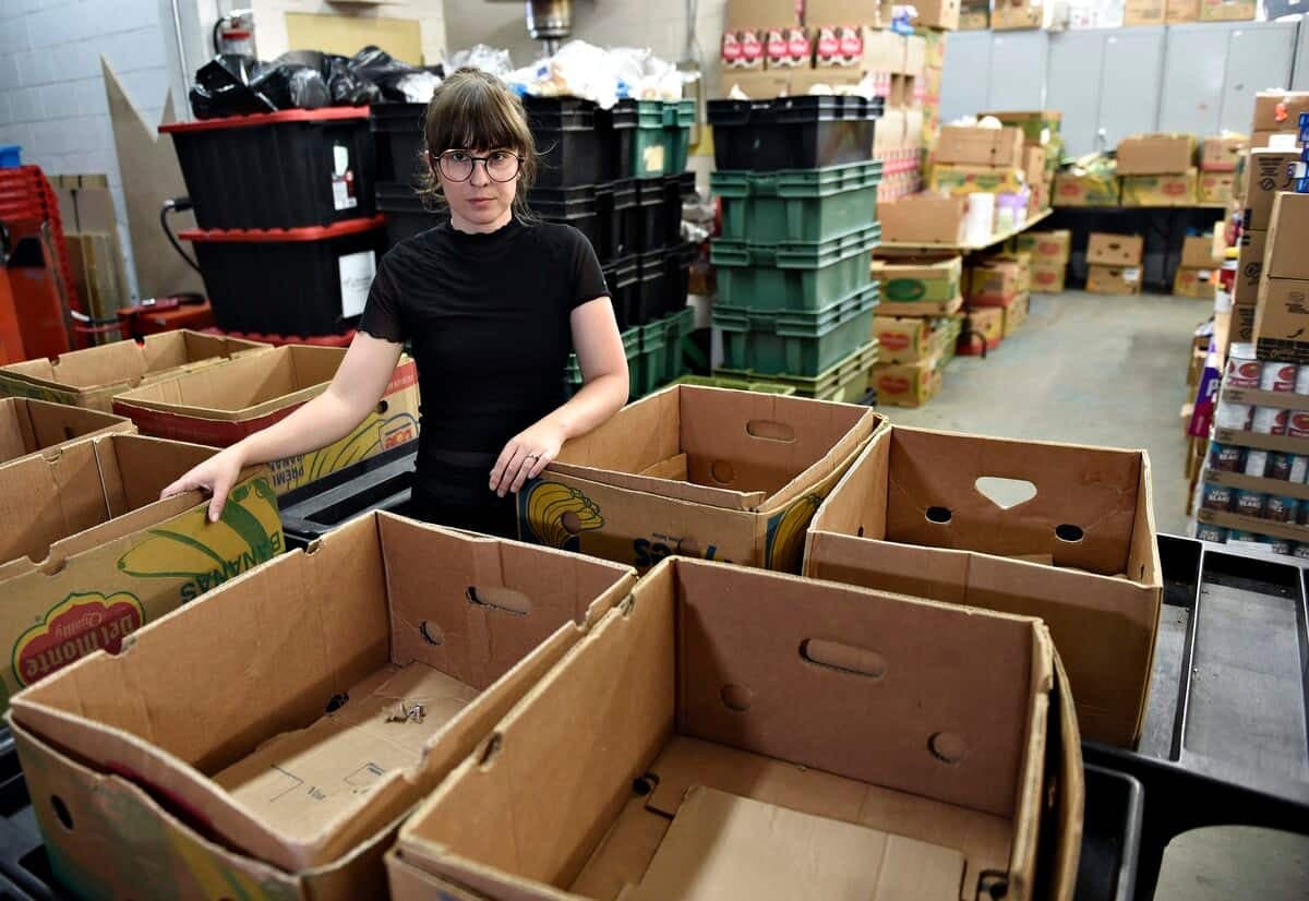 Marie-Pierre Gravel, responsable de la Bouchée Généreuse, à Québec, rappelle que, malgré la diminution des dons ces derniers mois, tous ceux qui se présenteront et qui ont besoin d’aide seront acceptés.