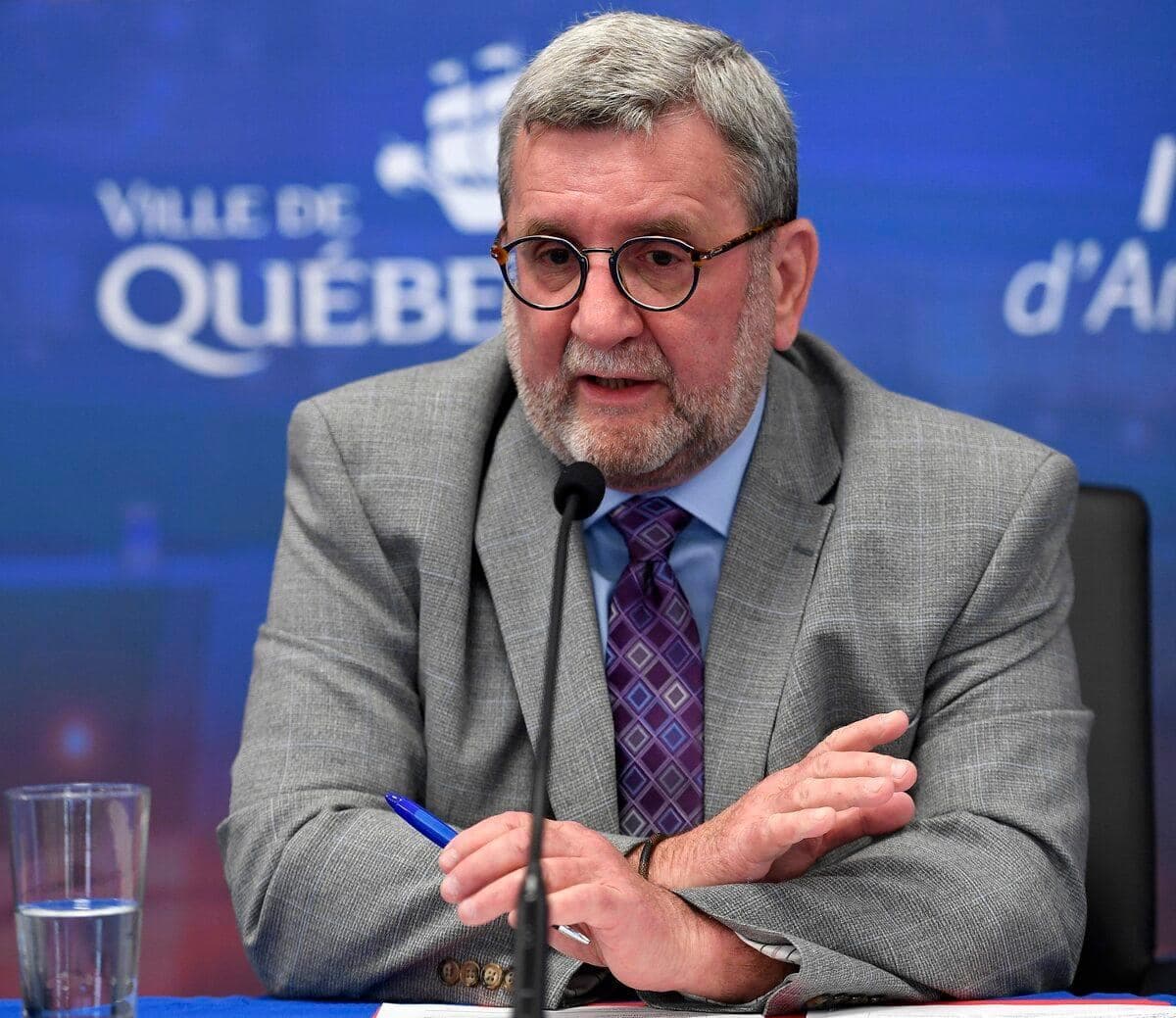 Le maire de Québec, Régis Labeaume