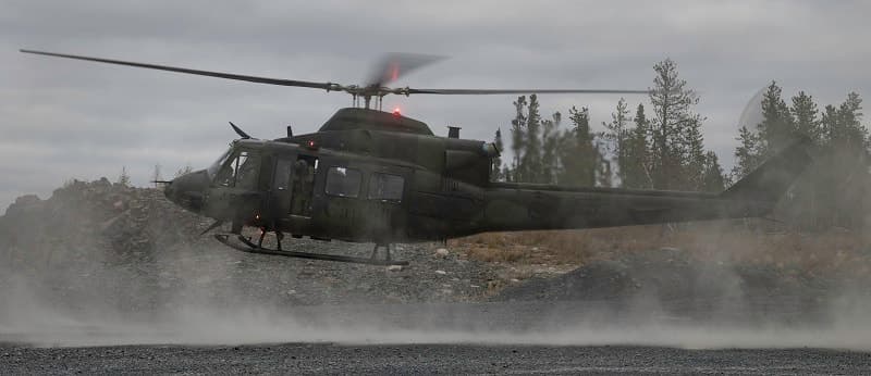 Un exemplaire du CH-146 Griffon