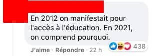 Capture d'écran / Facebook Les Illuminés du Québec