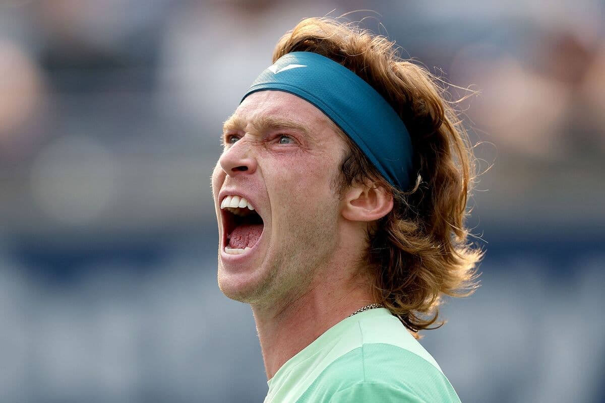 Andrey Rublev a ragé à Toronto.