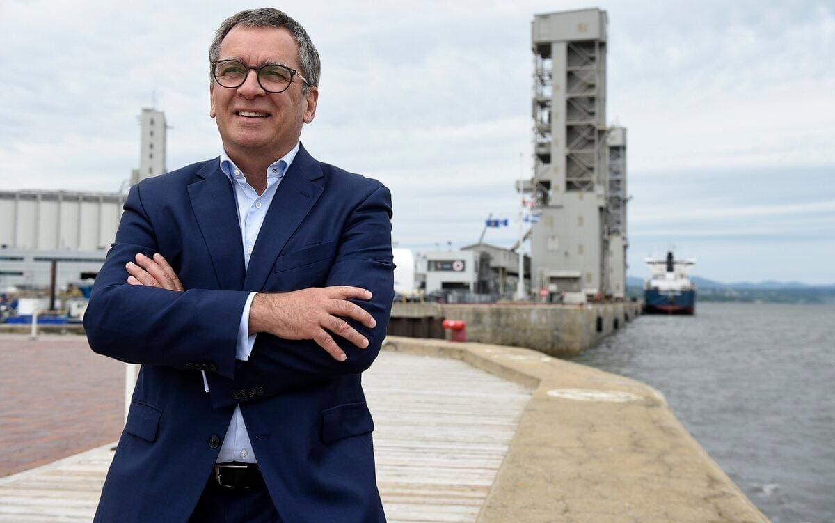 Mario Girard, président et chef de la direction de l’Administration portuaire de Québec