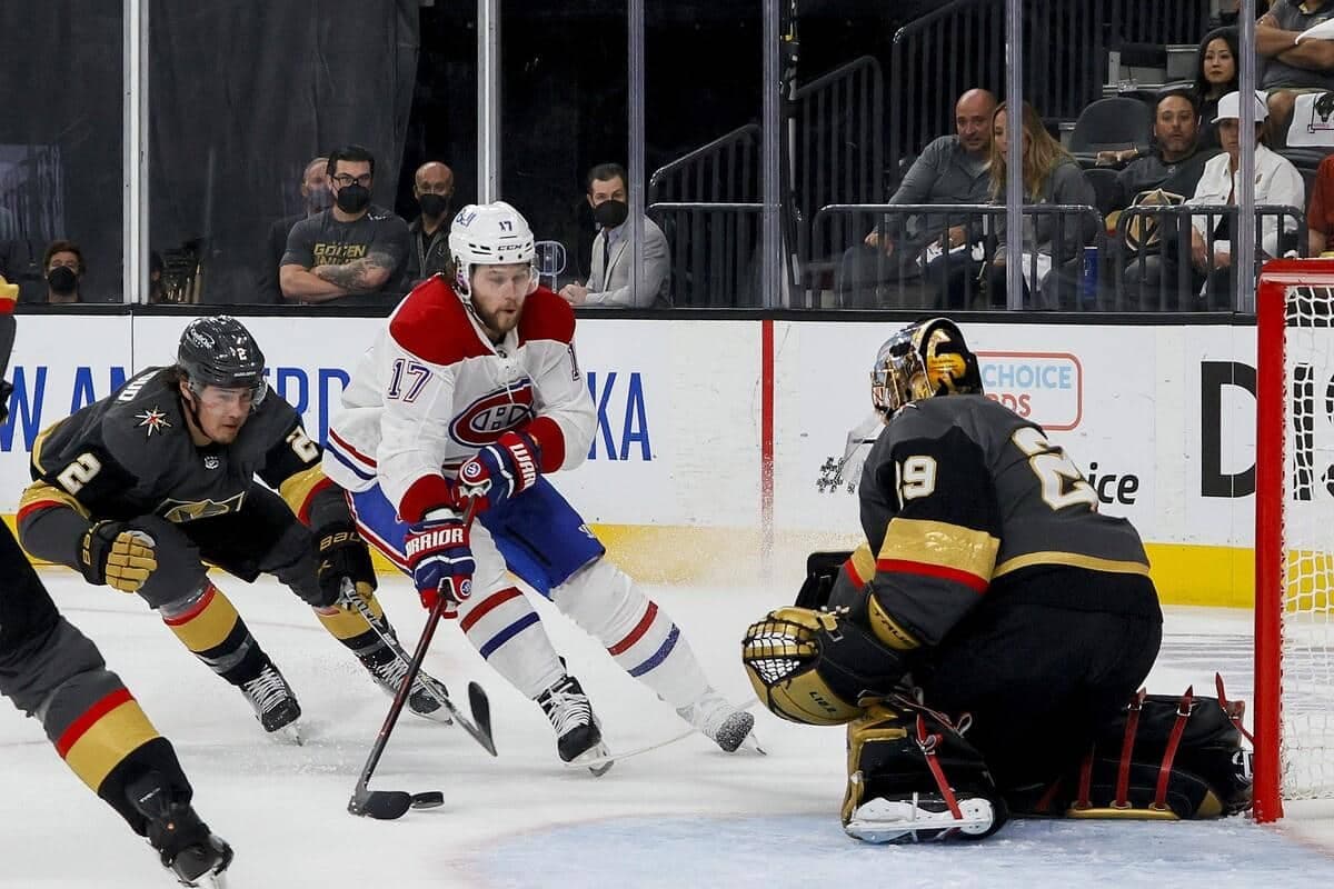 Marc-André Fleury a repoussé 28 rondelles face au Canadien, lundi.