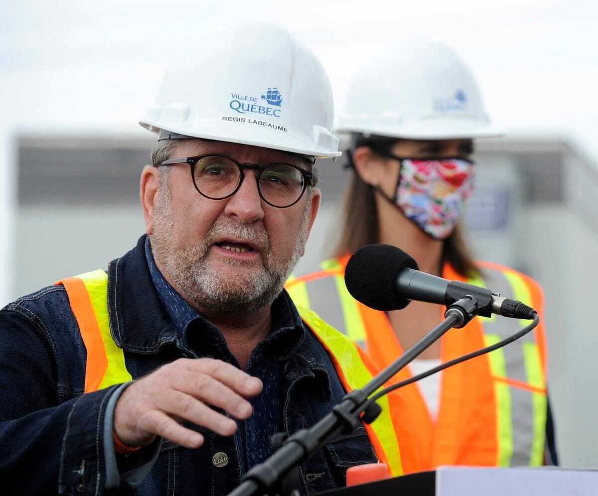 Le maire de Québec, Régis Labeaume