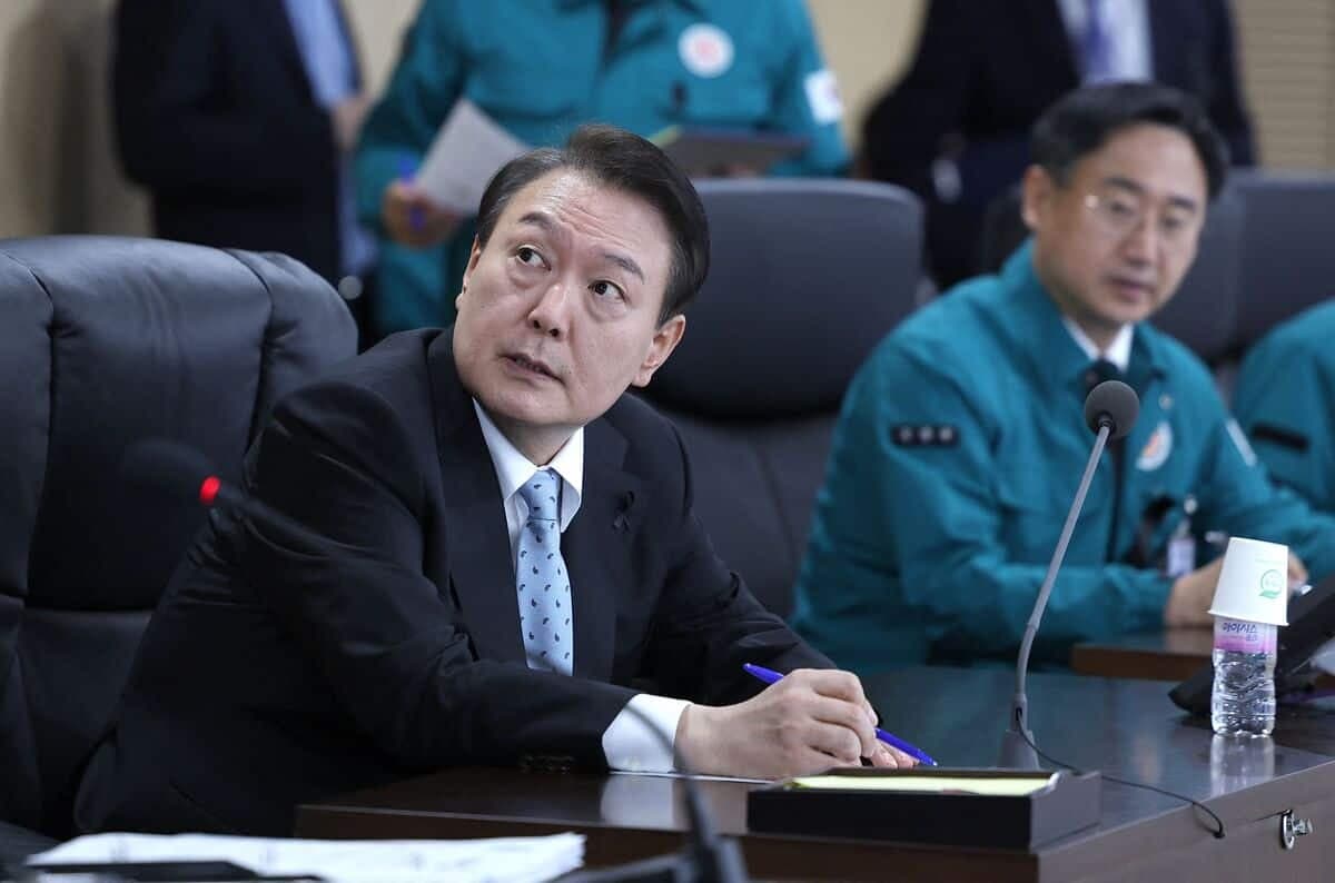 Le président sud-coréen Yoon Suk-yeol.