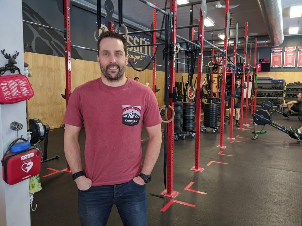 Mathieu Corriveau, propriétaire du centre de CrossFit de Lac-Beauport
