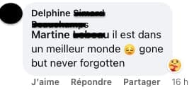 Capture d'écran tirée de Facebook
