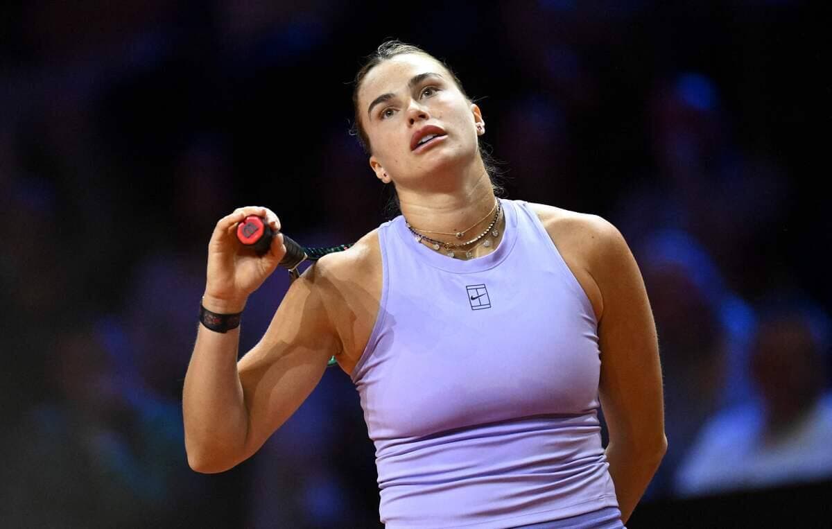 Aryna Sabalenka s'est inclinée lundi en finale du tournoi de Stuttgart, en Allemagne.