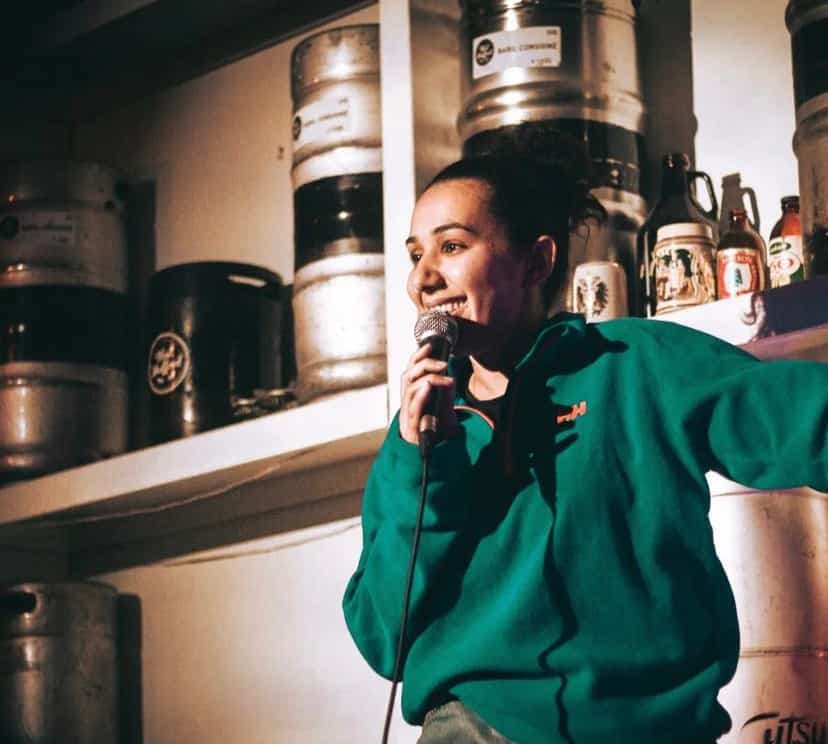 Douaa Kachache fait de l'humour depuis 2015.