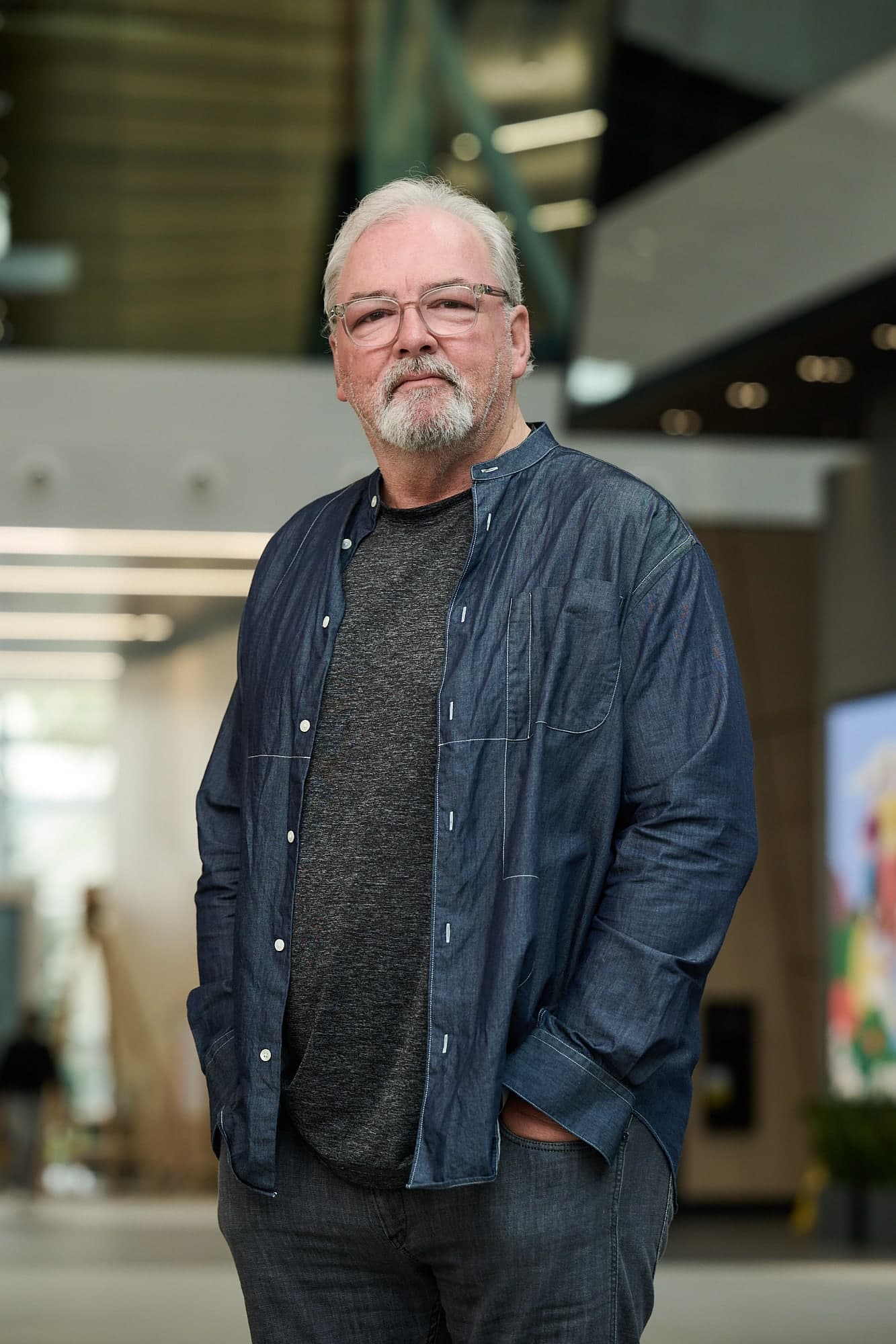 Gildor Roy lors de l'annonce de la nouvelle série «Dumas», mercredi.