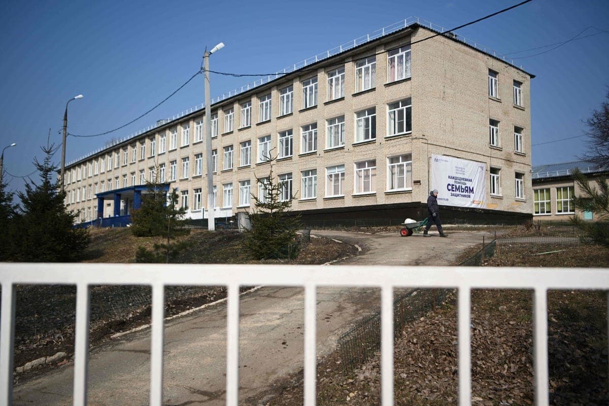 L'école que fréquentait la jeune Maria.