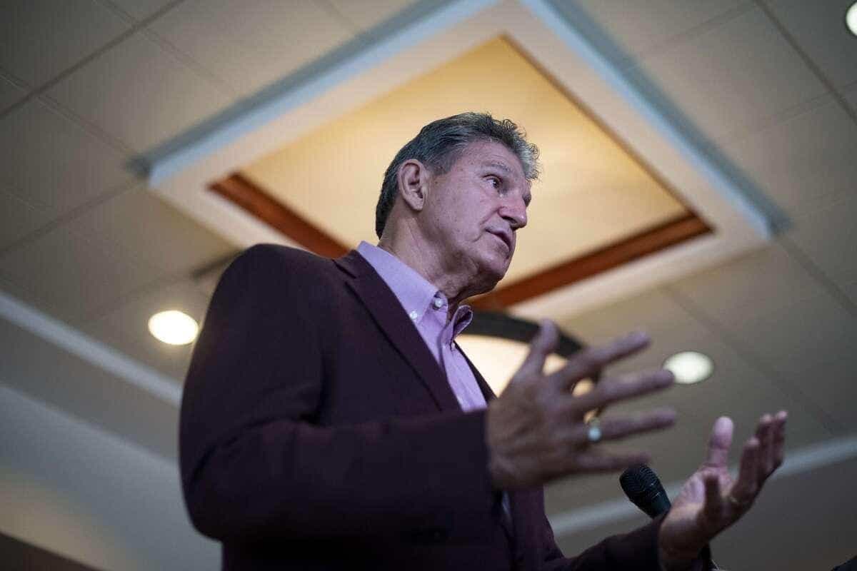 Le sénateur de la Virginie de l’Ouest, Joe Manchin.