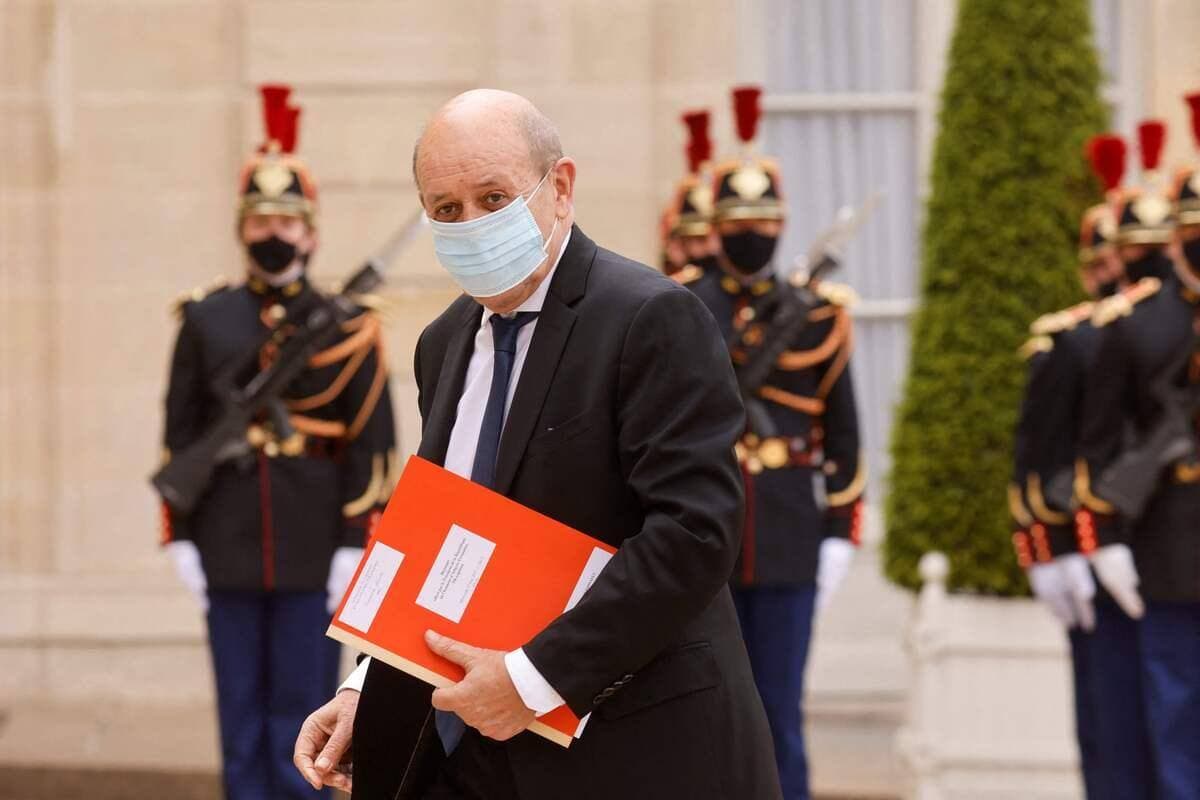 Le ministre français des Affaires étrangères Jean-Yves Le Drian